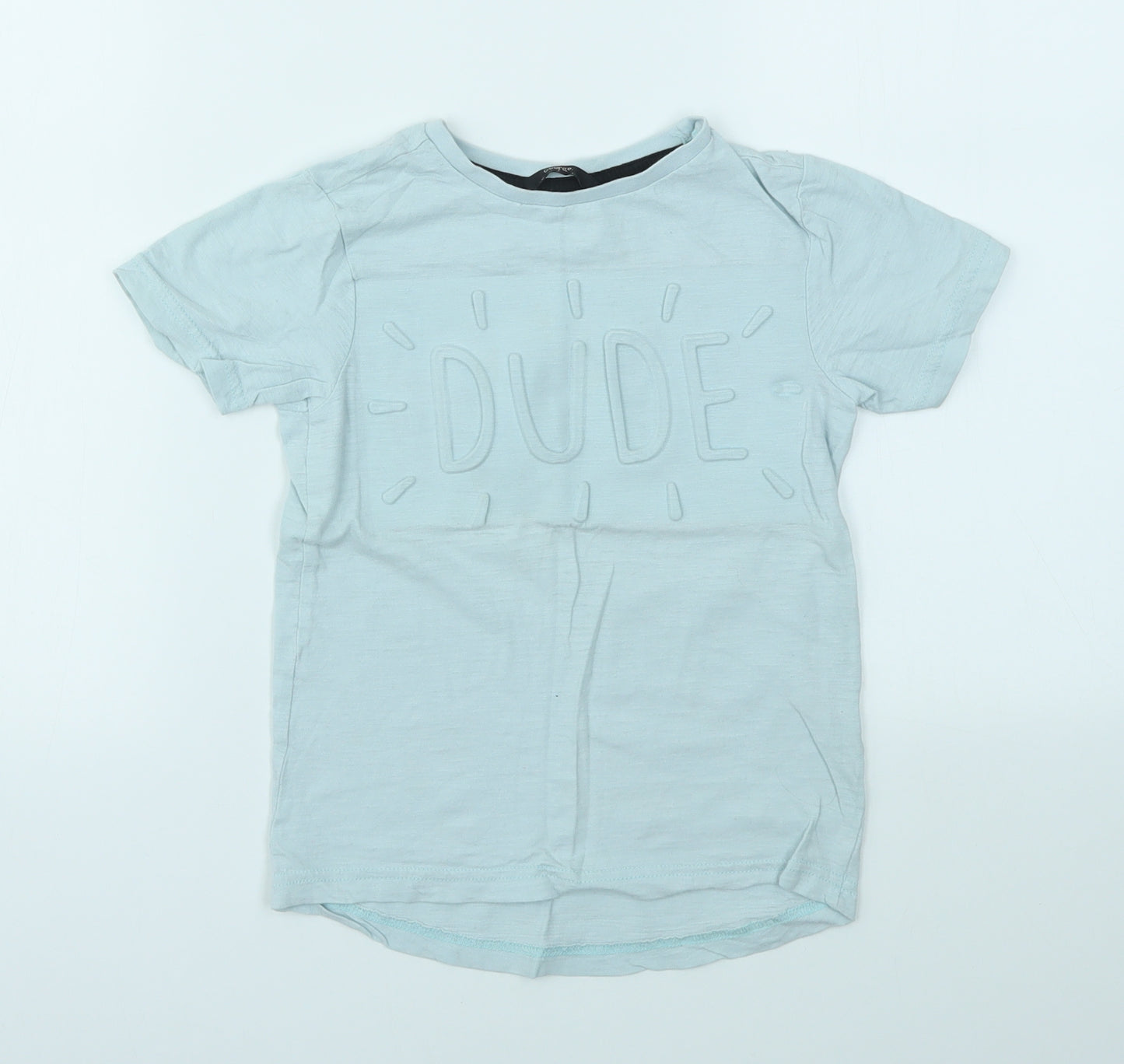 George Boys Blue   Basic T-Shirt Size 4-5 Years