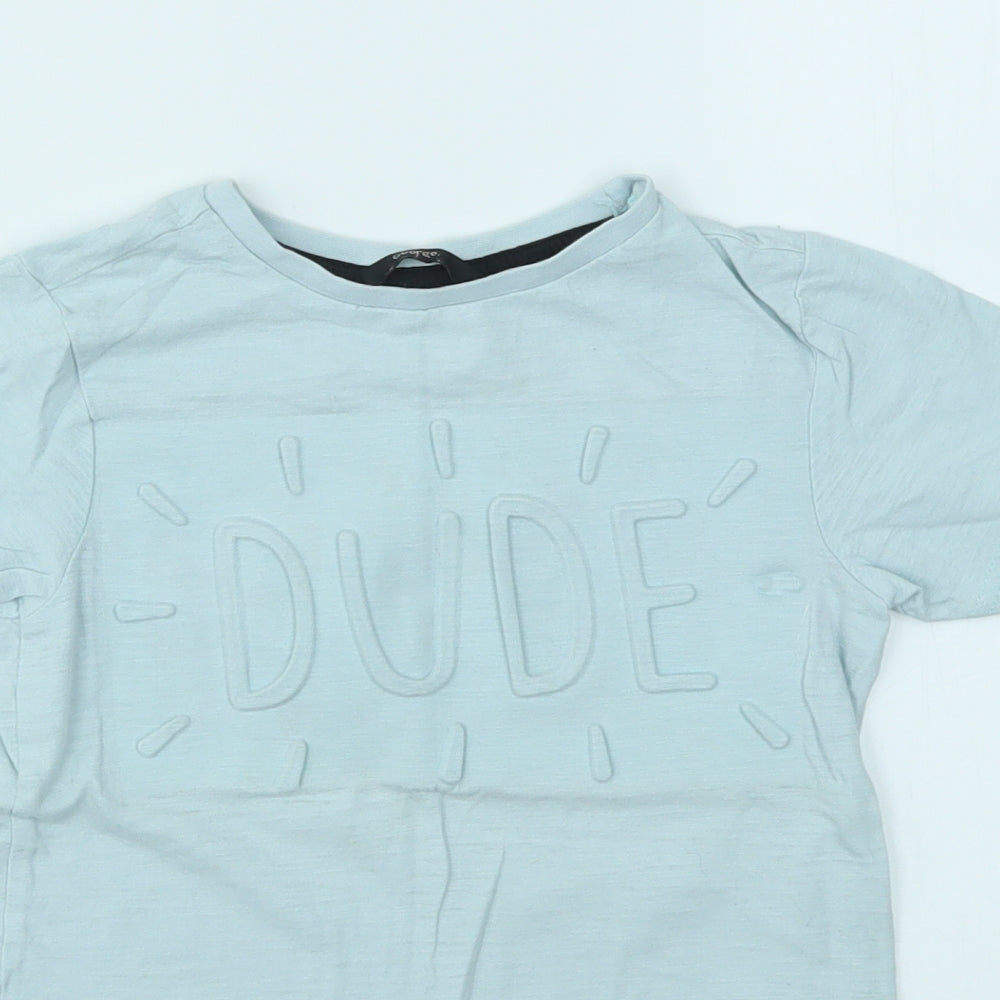 George Boys Blue   Basic T-Shirt Size 4-5 Years