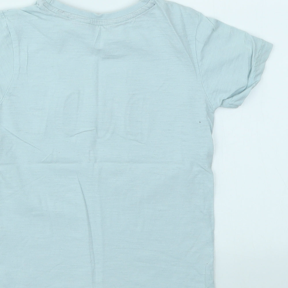 George Boys Blue   Basic T-Shirt Size 4-5 Years