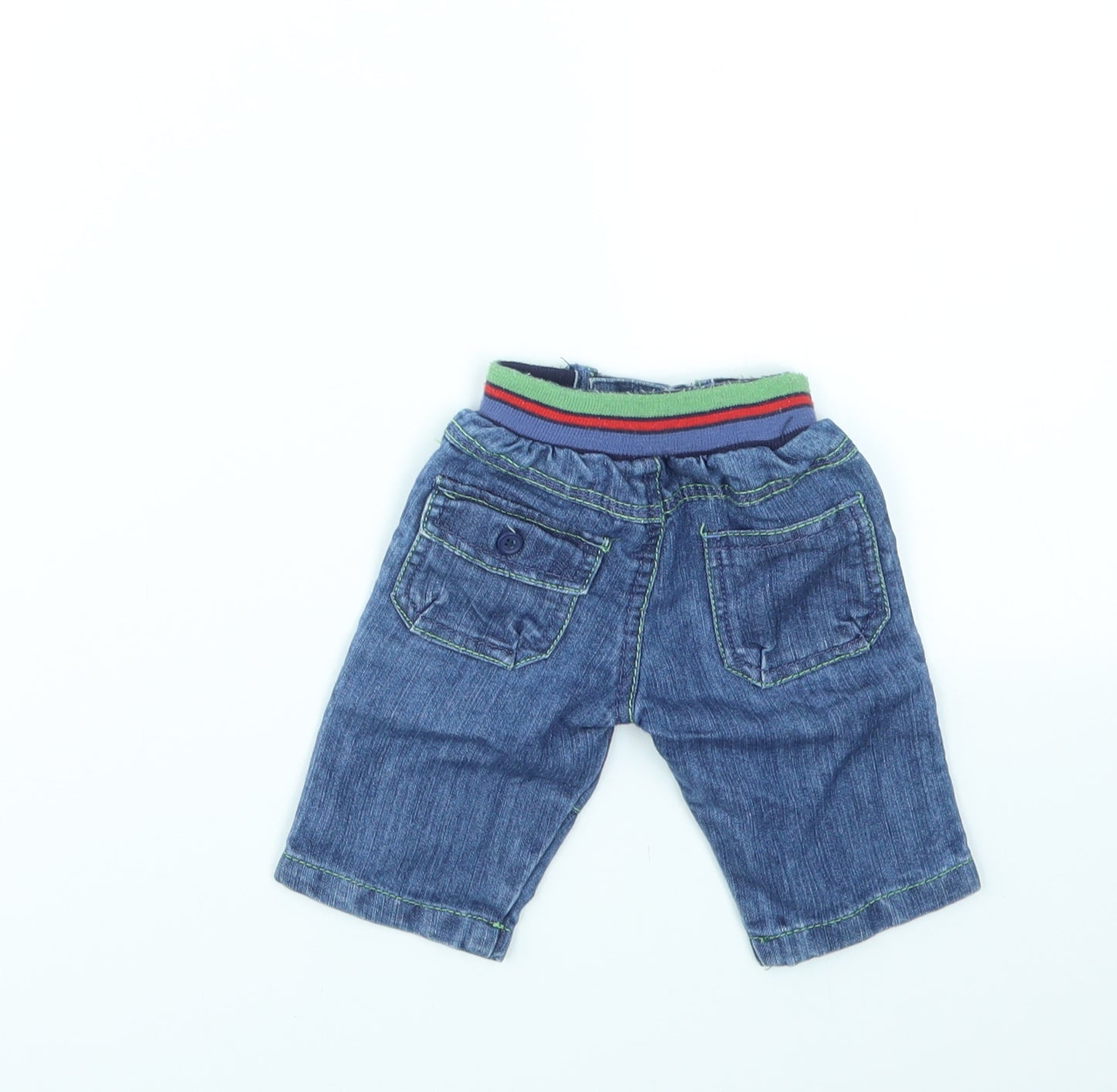 Cherokee Boys Blue   Capri Jeans Size Newborn