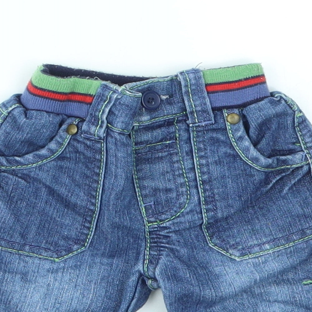 Cherokee Boys Blue   Capri Jeans Size Newborn
