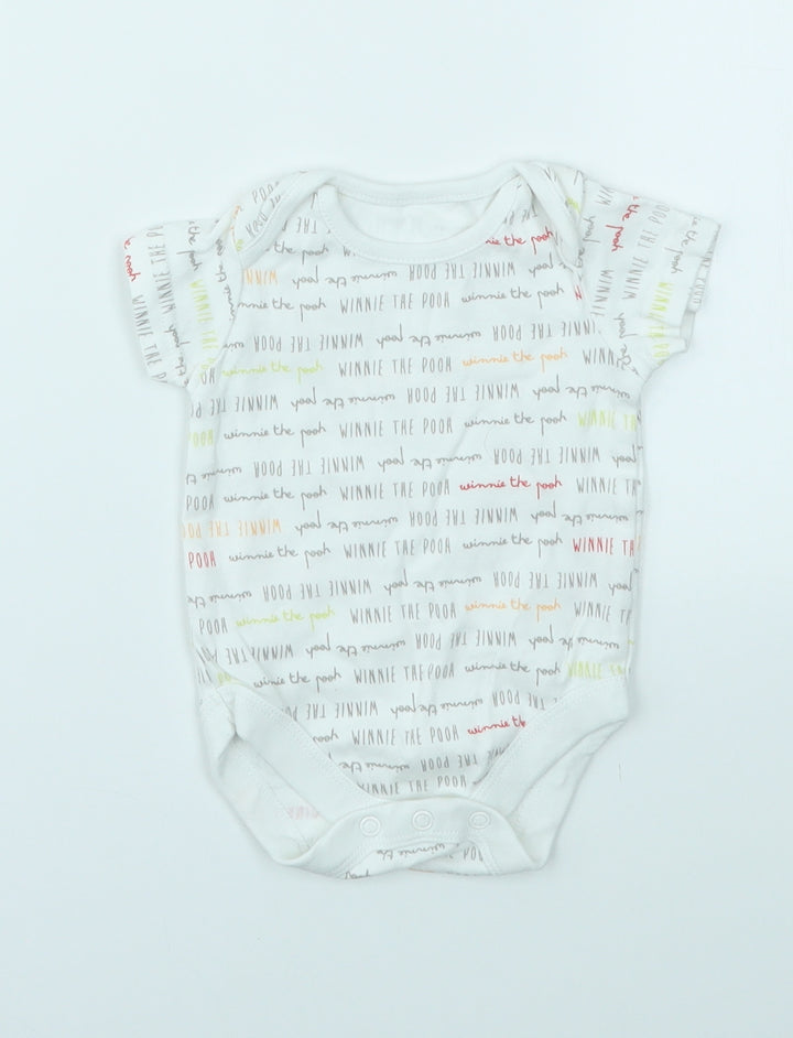 Disney Baby Multicoloured Geometric Babygrow One-Piece Size 0-3 Months