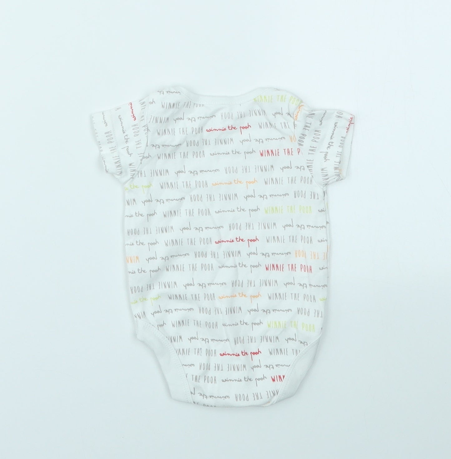 Disney Baby Multicoloured Geometric  Babygrow One-Piece Size 0-3 Months