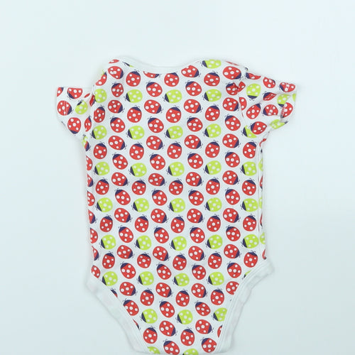 Nutmeg Baby Multicoloured Geometric  Babygrow One-Piece Size 3-6 Months