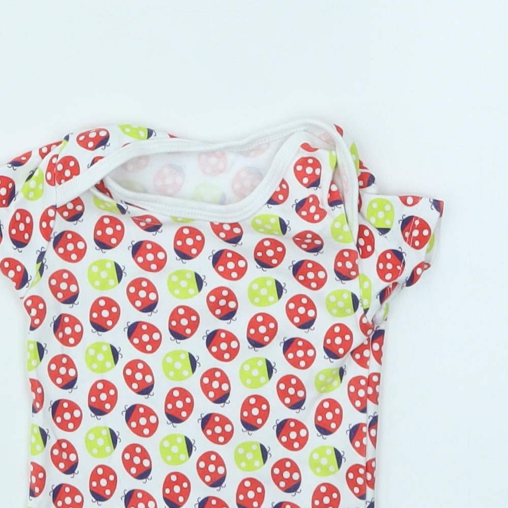 Nutmeg Baby Multicoloured Geometric  Babygrow One-Piece Size 3-6 Months