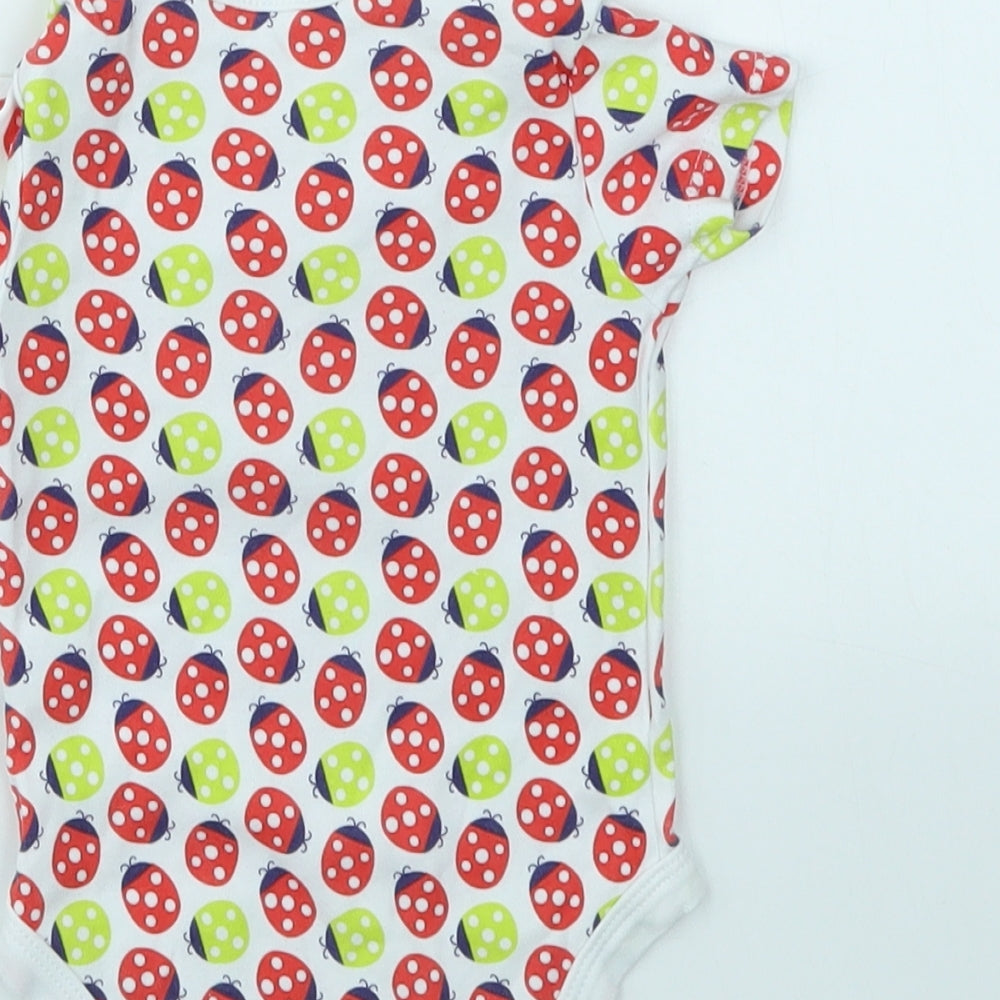 Nutmeg Baby Multicoloured Geometric  Babygrow One-Piece Size 3-6 Months