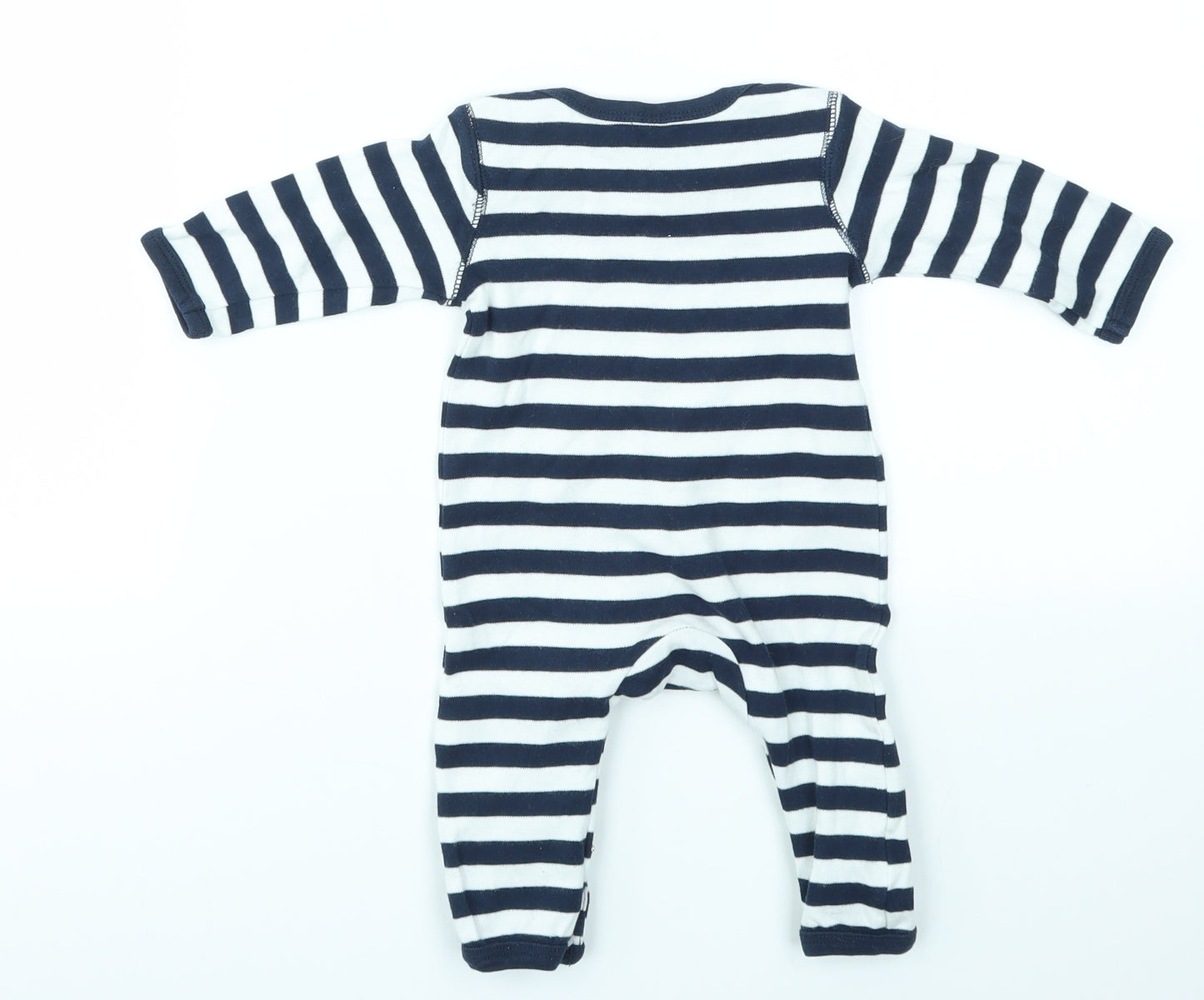 BABYBUGZ Boys Multicoloured Striped  Catsuit One-Piece Size 3-6 Months