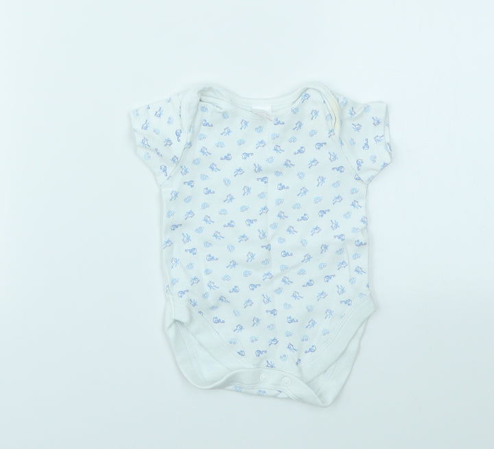 NEXT Baby Multicoloured Geometric  Babygrow One-Piece Size 0-3 Months