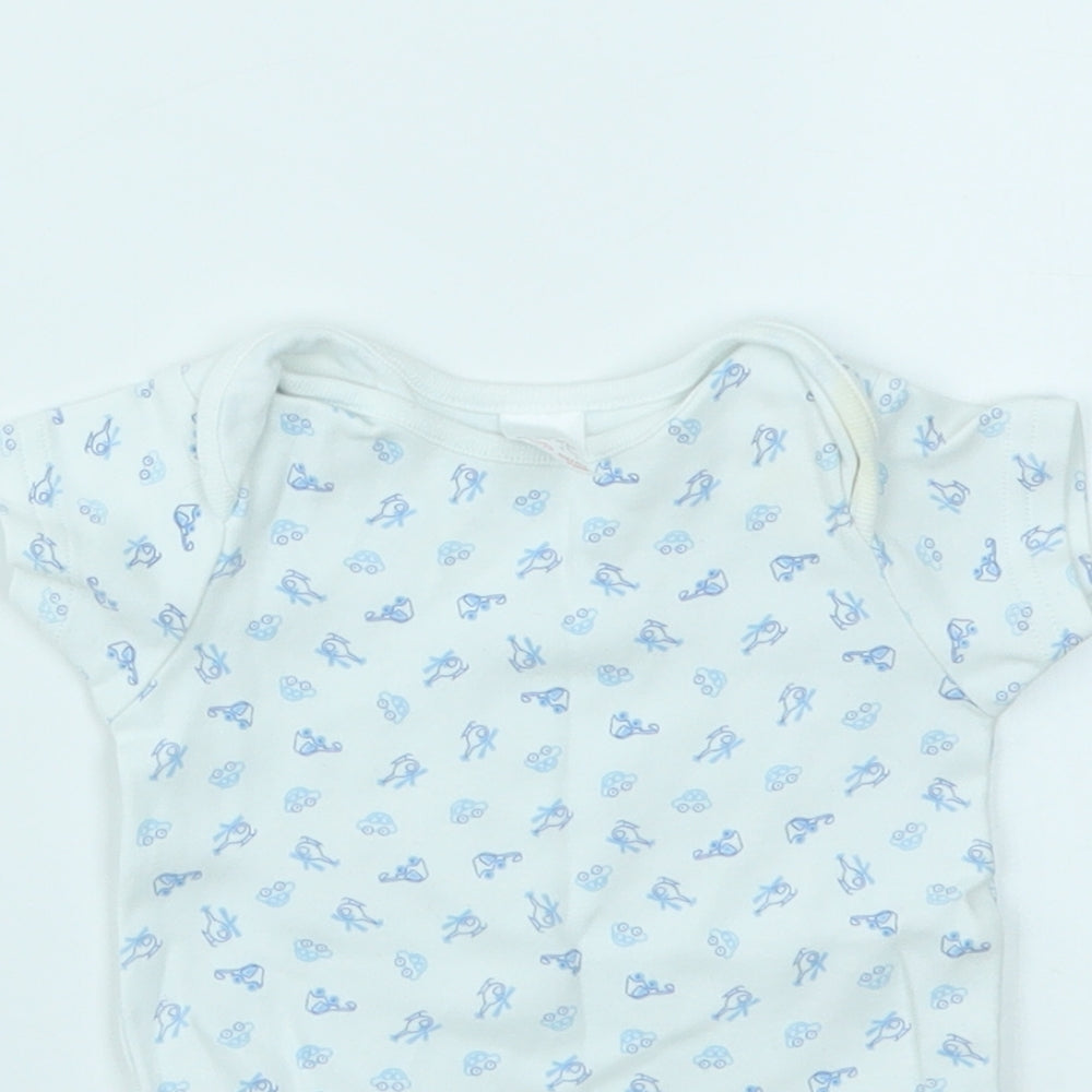 NEXT Baby Multicoloured Geometric  Babygrow One-Piece Size 0-3 Months