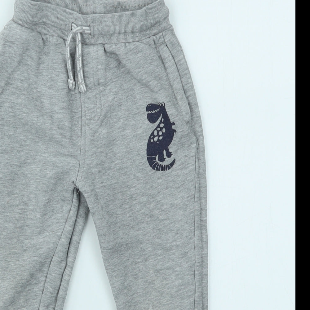 George Boys Grey   Jogger Trousers Size 4-5 Years
