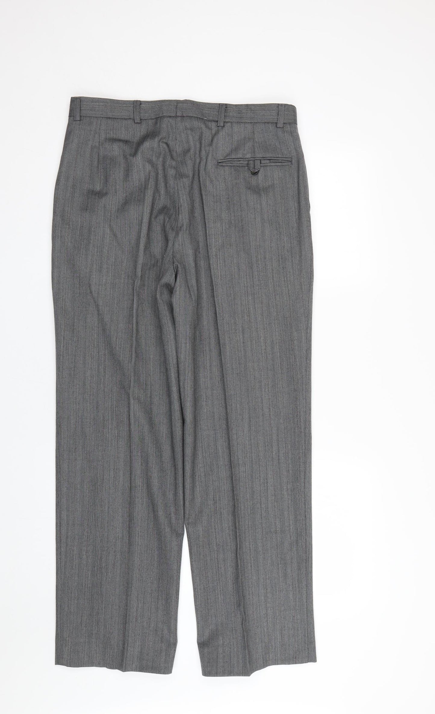 Preworn Mens Grey   Trousers  Size 32 L28 in