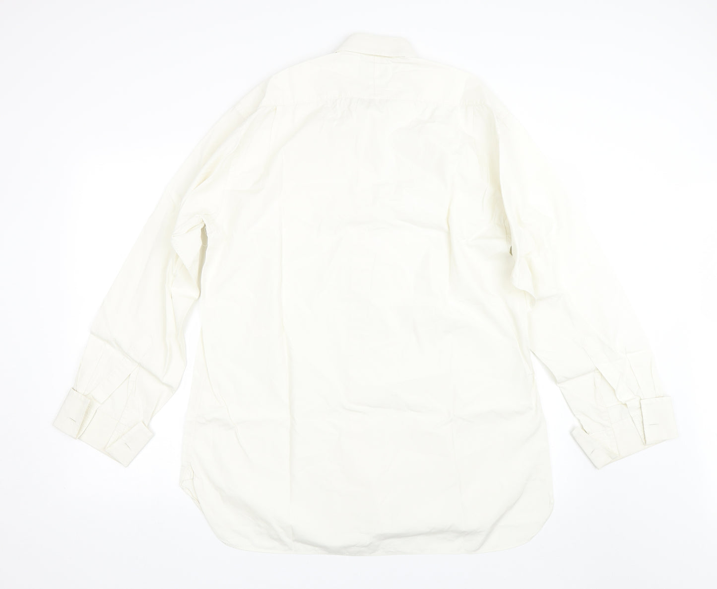 St Michael Mens White    Dress Shirt Size 16
