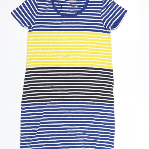 C&C California Womens Multicoloured Striped  T-Shirt Dress  Size S