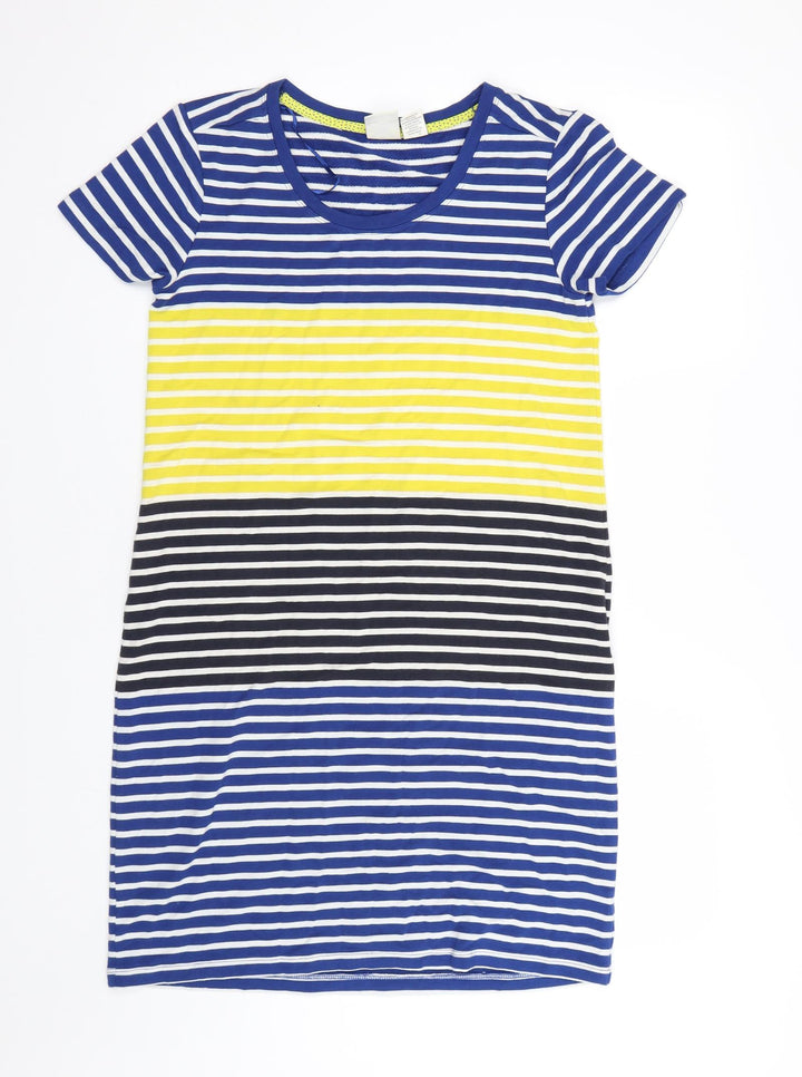C&C California Womens Multicoloured Striped  T-Shirt Dress  Size S