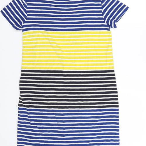 C&C California Womens Multicoloured Striped  T-Shirt Dress  Size S