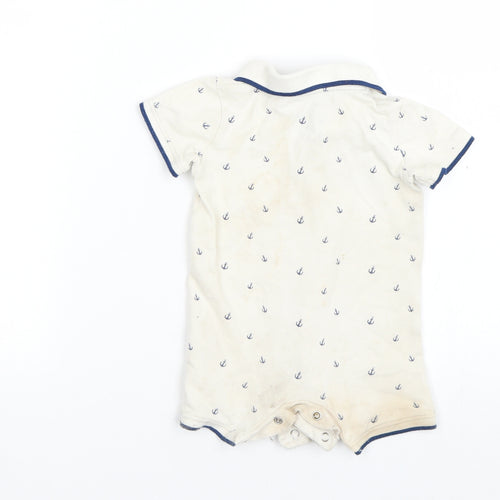 F&F Baby Beige Polka Dot  Basic Polo Size 6-9 Months