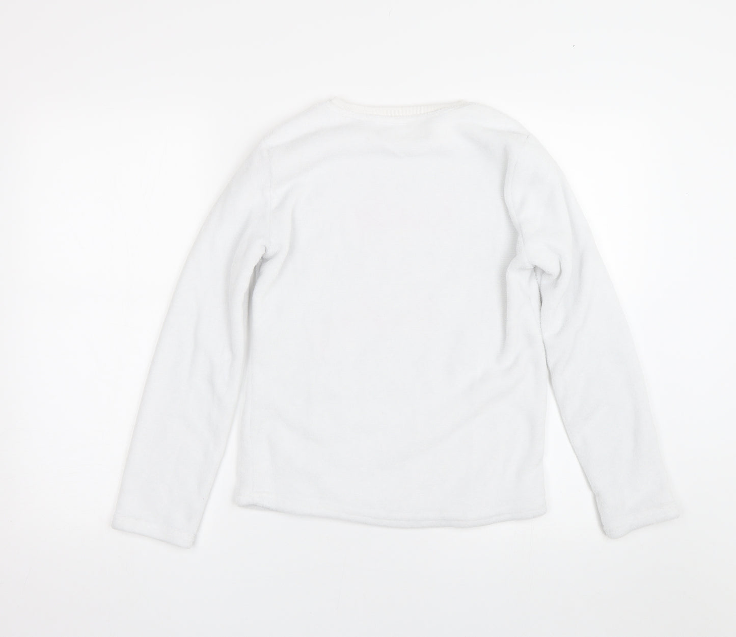 Pep&co Girls White   Top Pyjama Top Size 11-12 Years