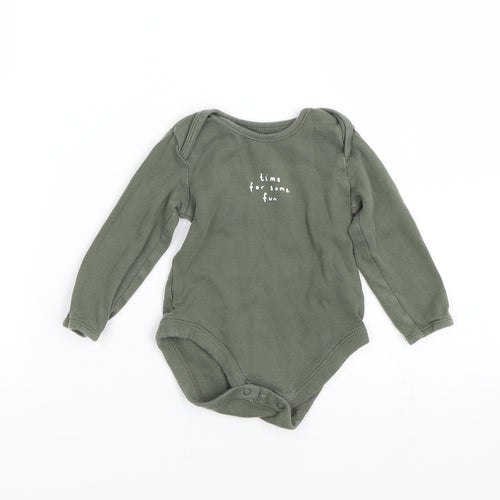 George Baby Green   Basic T-Shirt Size 12-18 Months