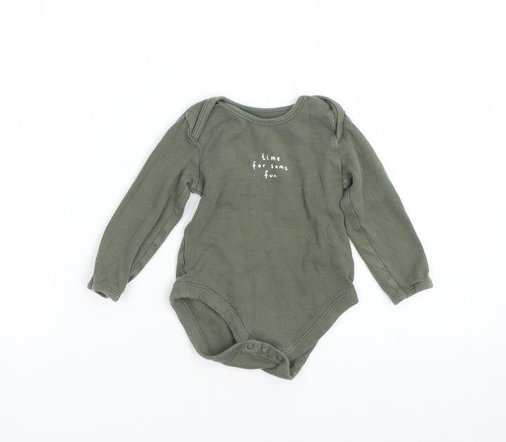 George Baby Green   Basic T-Shirt Size 12-18 Months