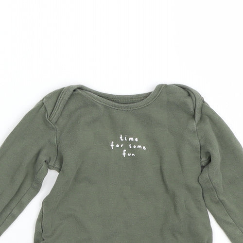George Baby Green   Basic T-Shirt Size 12-18 Months