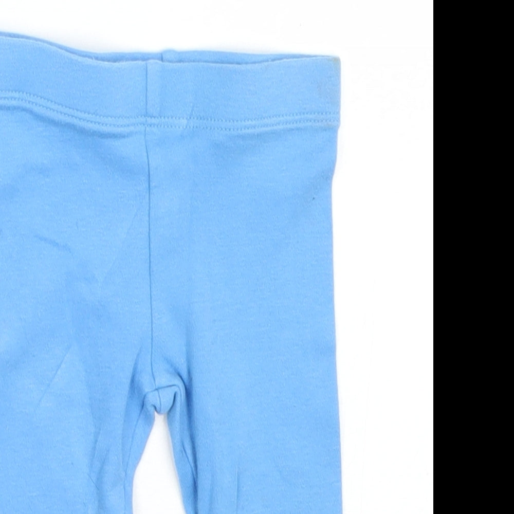 F&F Baby Blue   Capri Trousers Size 3-6 Months
