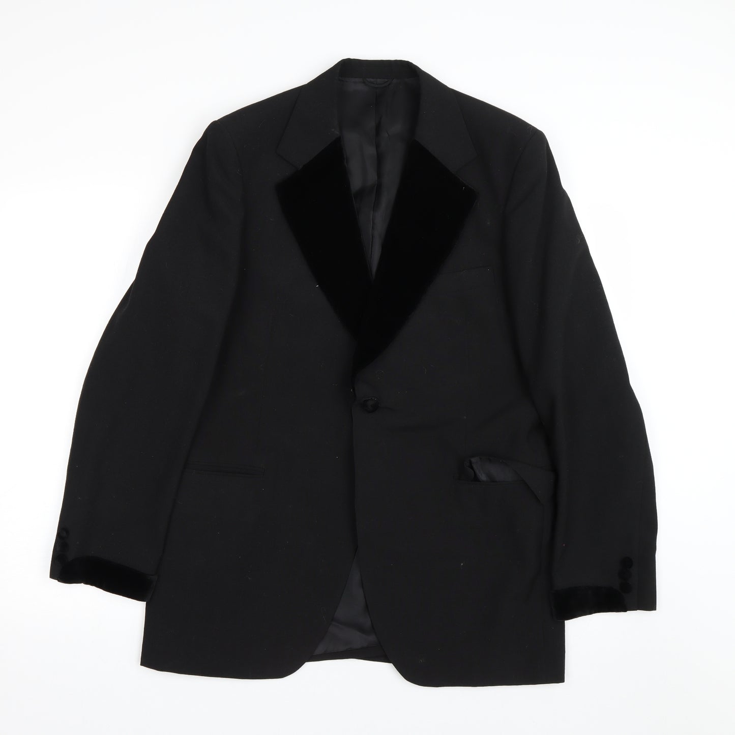 Burton Director Mens Black   Tuxedo Suit Size 40