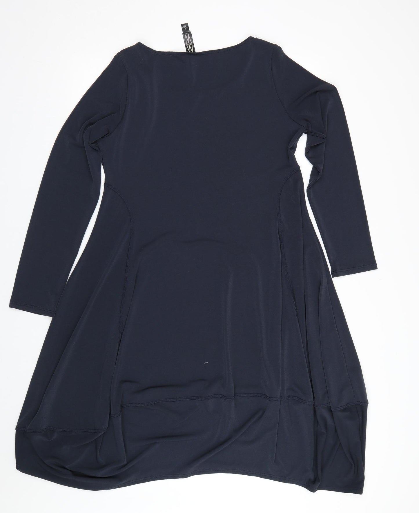 Marla Wynne Womens Blue   T-Shirt Dress  Size M