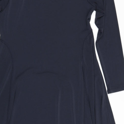 Marla Wynne Womens Blue   T-Shirt Dress  Size M