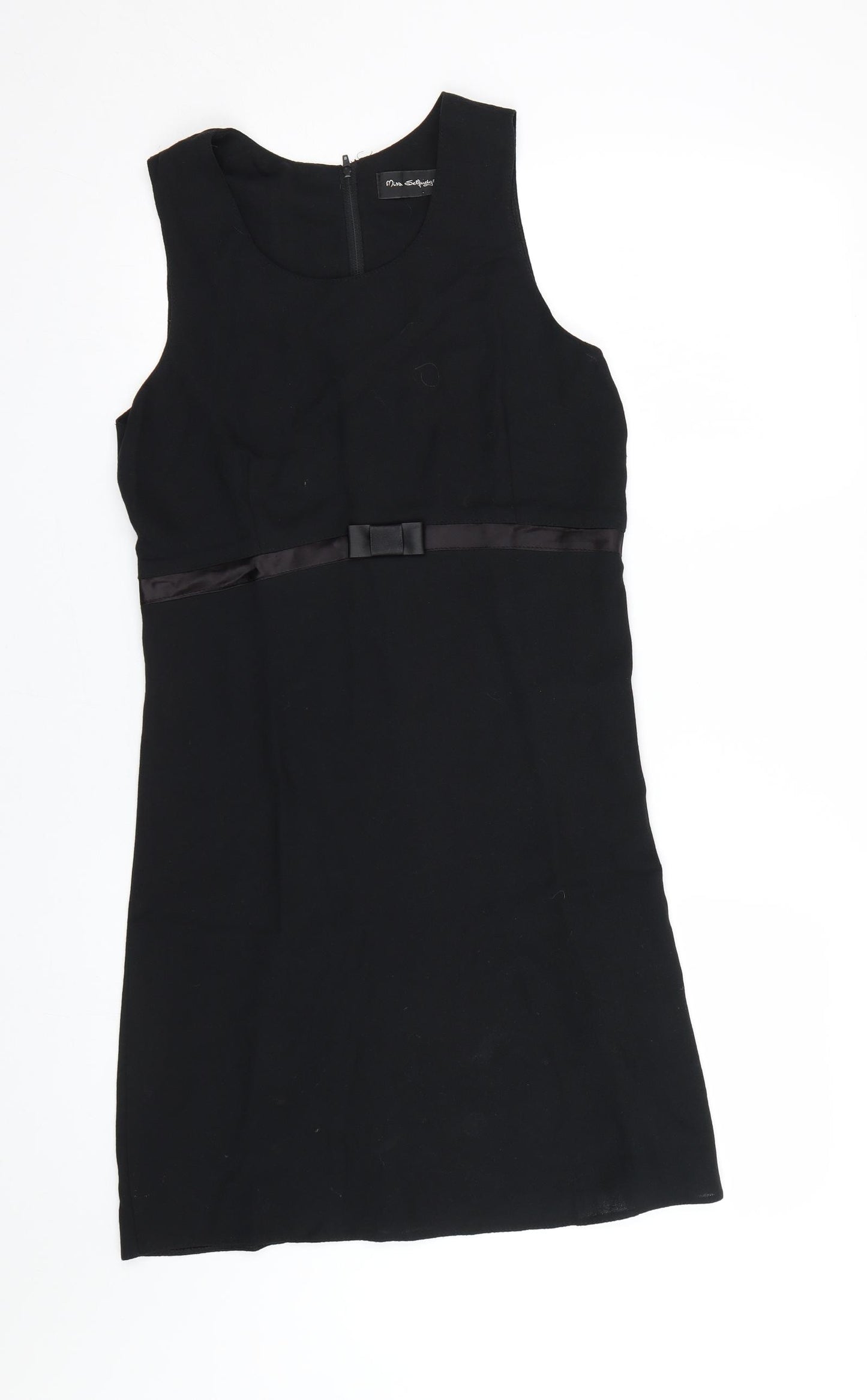 Miss Selfridge Womens Black   Tank Dress  Size 10