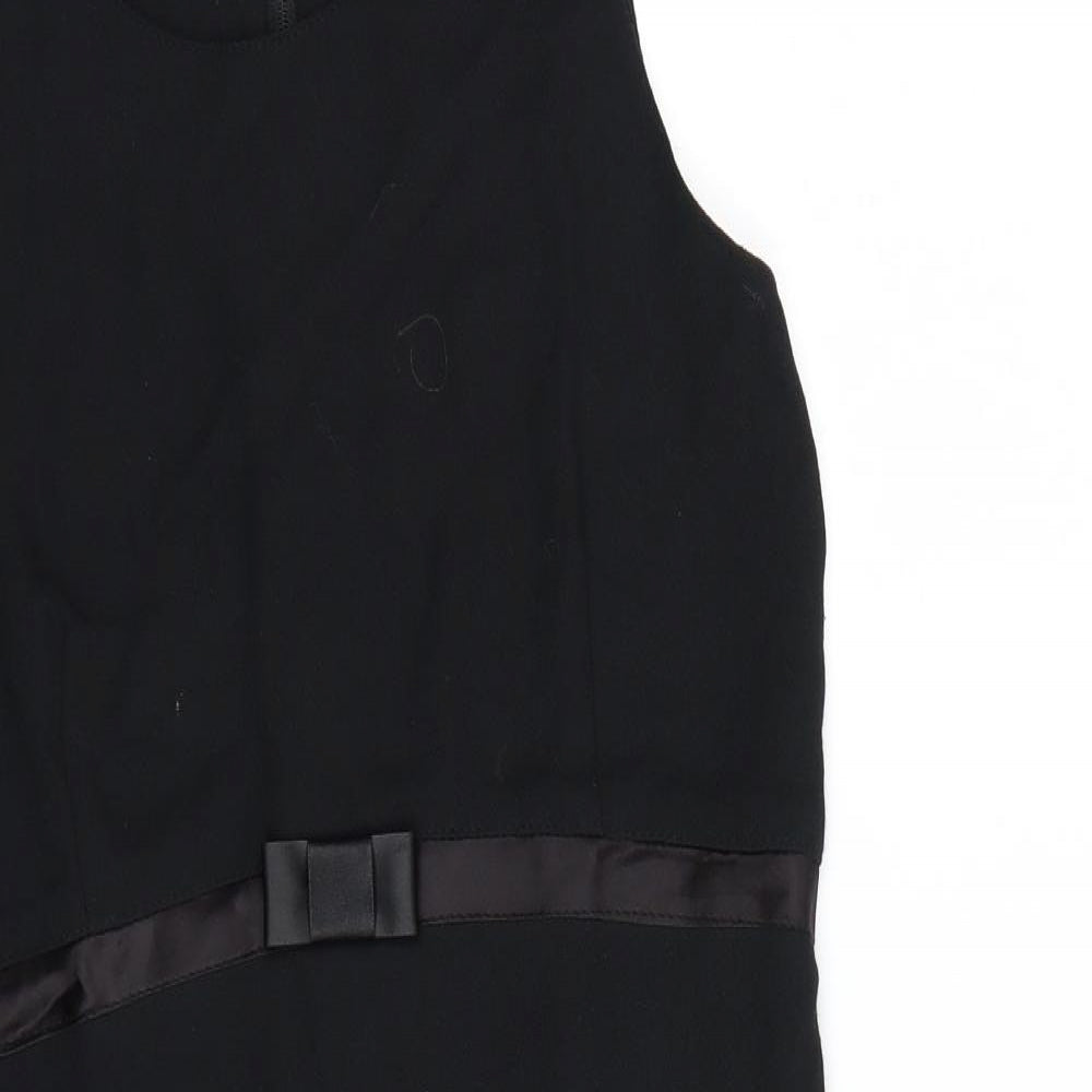 Miss Selfridge Womens Black   Tank Dress  Size 10