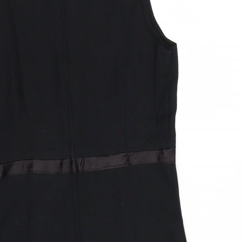 Miss Selfridge Womens Black   Tank Dress  Size 10