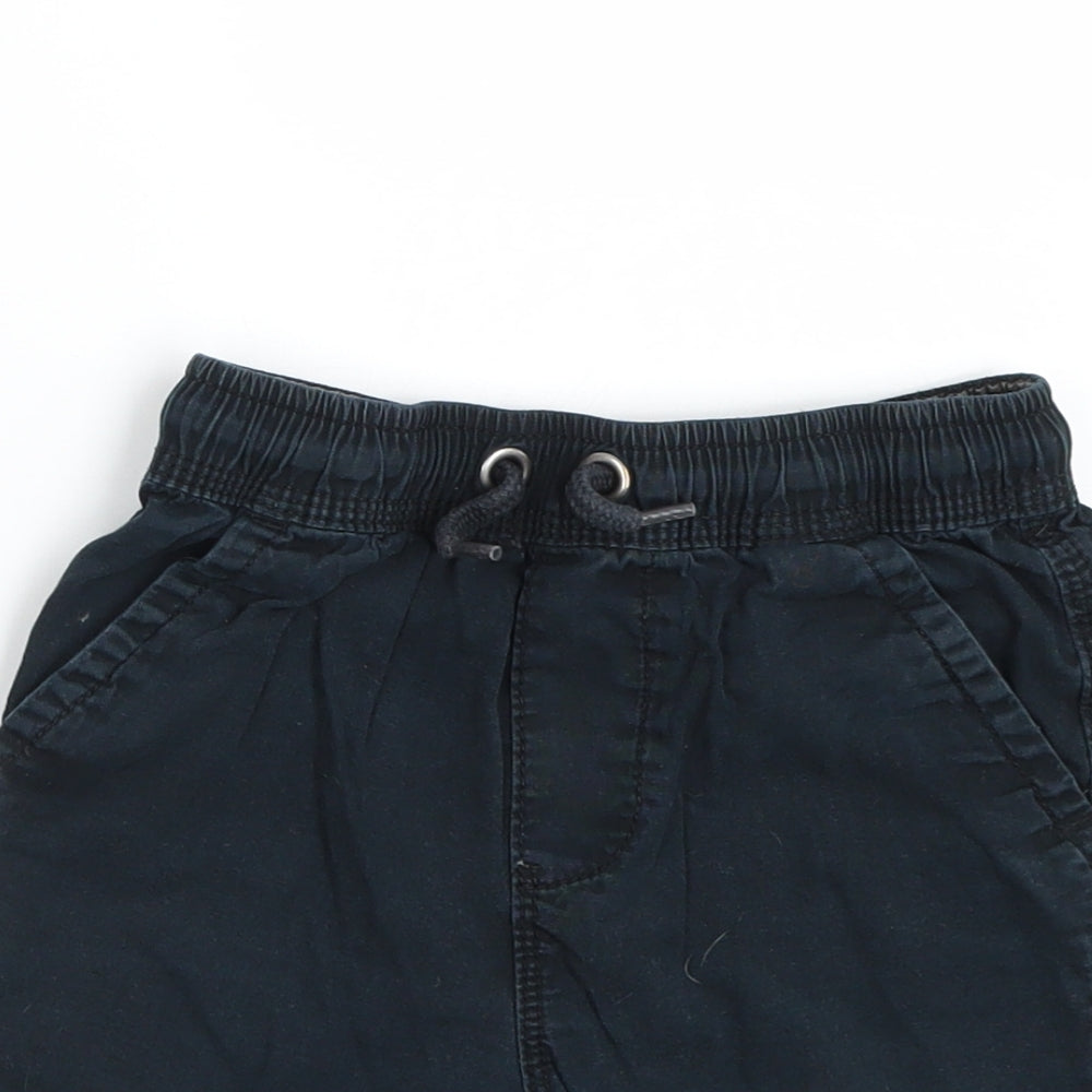 George Boys Blue   Bermuda Shorts Size 4-5 Years