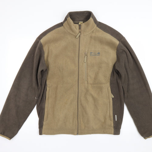 DECATHLON Mens Brown   Full Zip Sweatshirt Size M