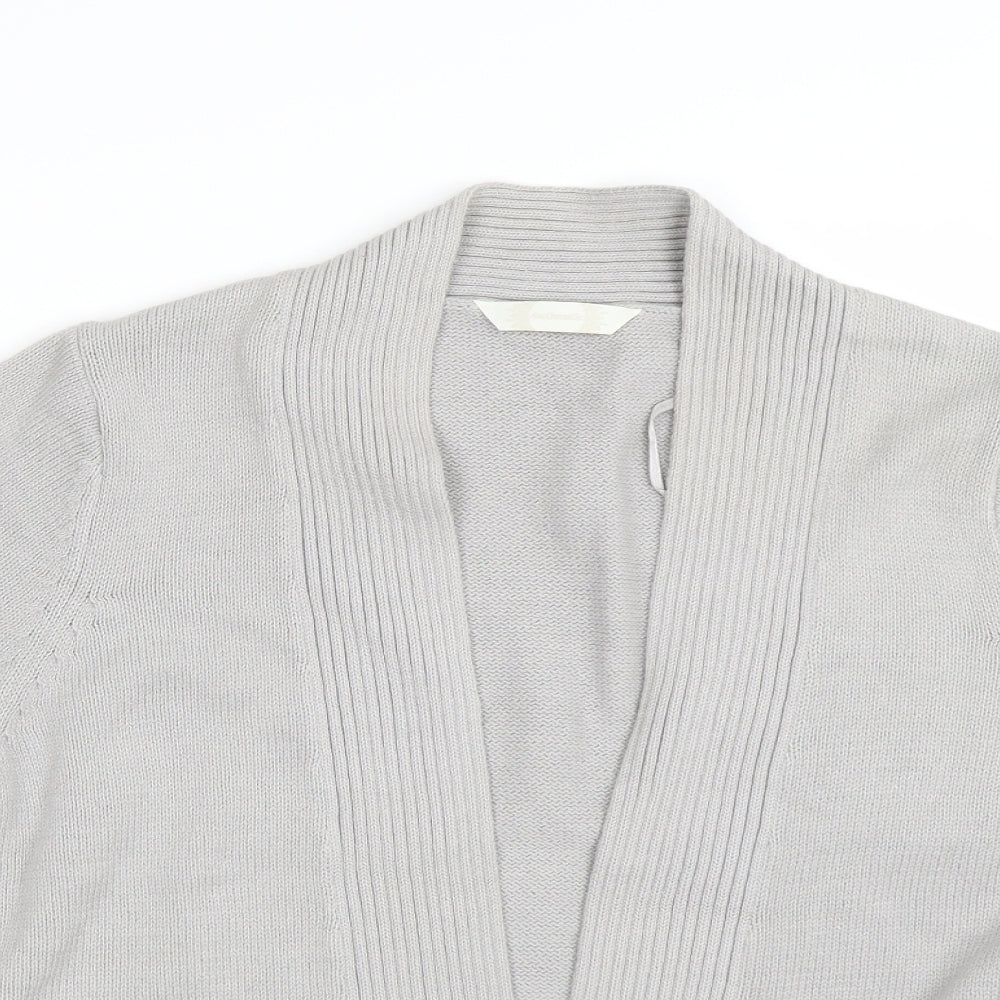 BHS Womens Grey   Cardigan Jumper Size 16