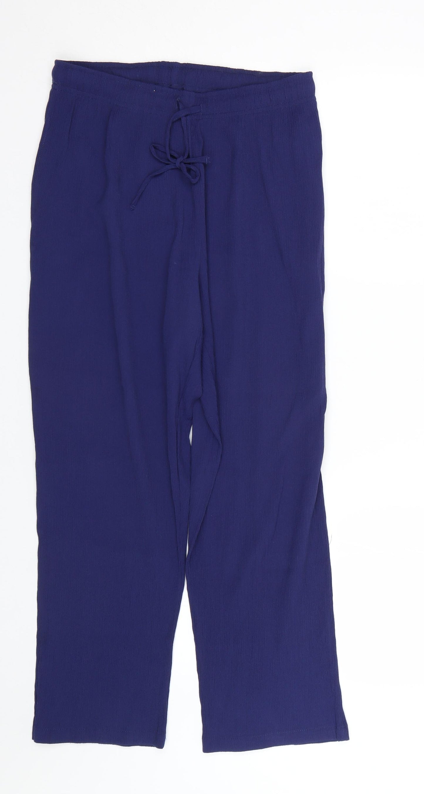 Damart Womens Blue   Trousers  Size 14 L24 in