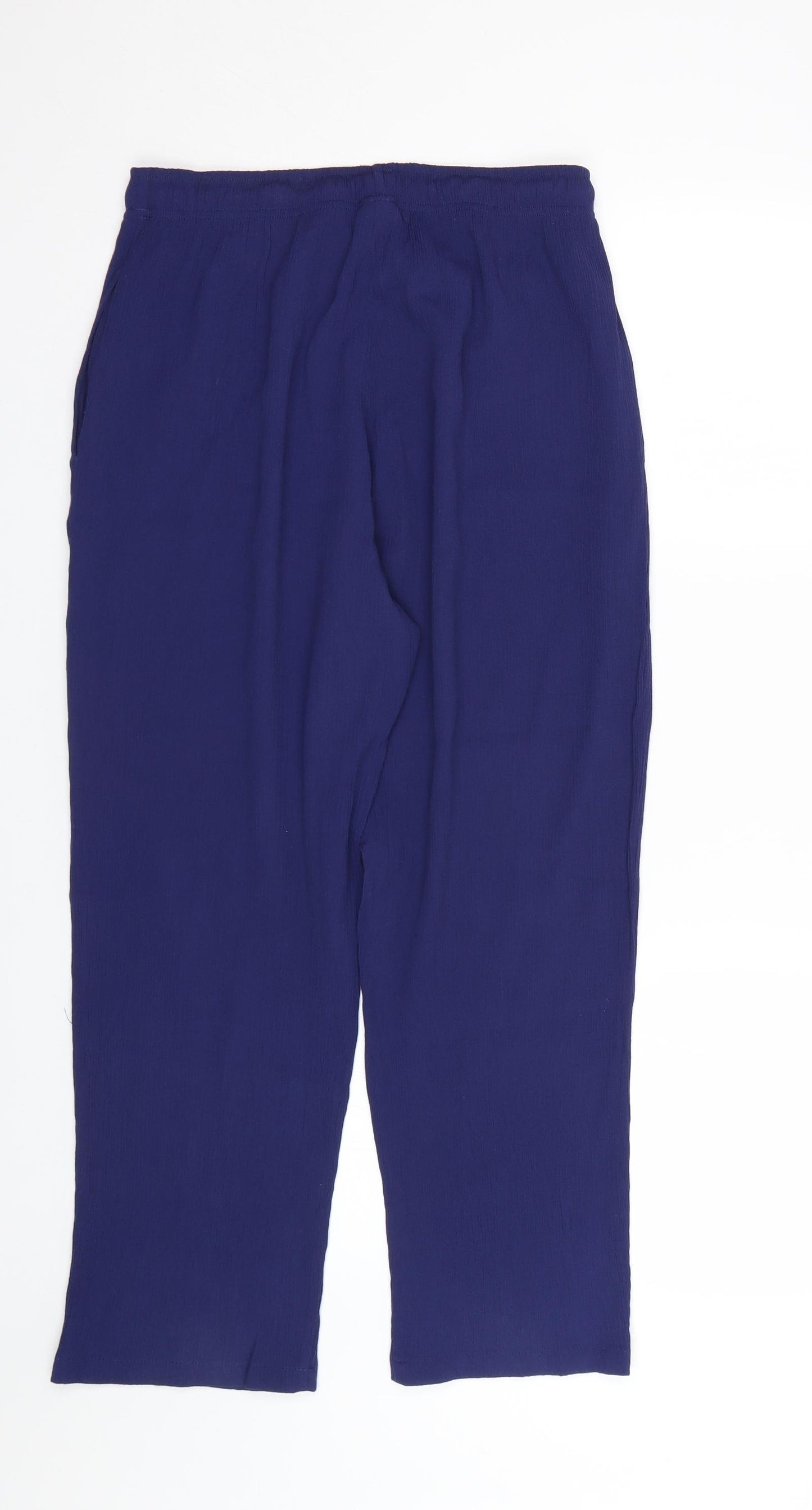 Damart Womens Blue   Trousers  Size 14 L24 in