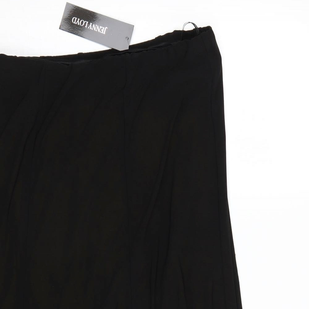 Jenny Lloyd Womens Black   Trumpet Skirt Size 12