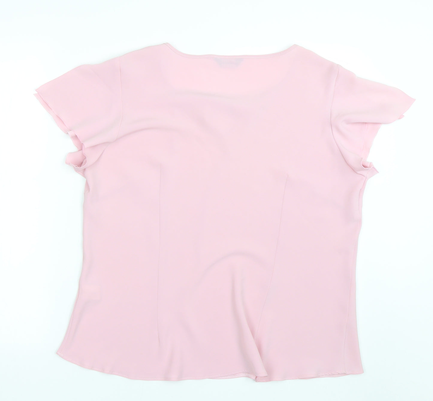 Wardrobe Womens Pink   Basic Blouse Size 18