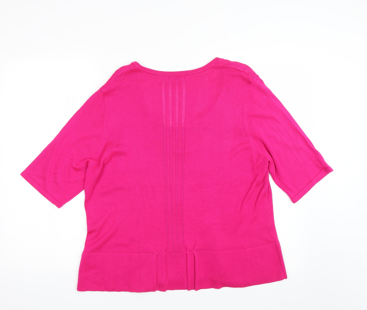 Per Una Womens Pink   Basic T-Shirt Size 18