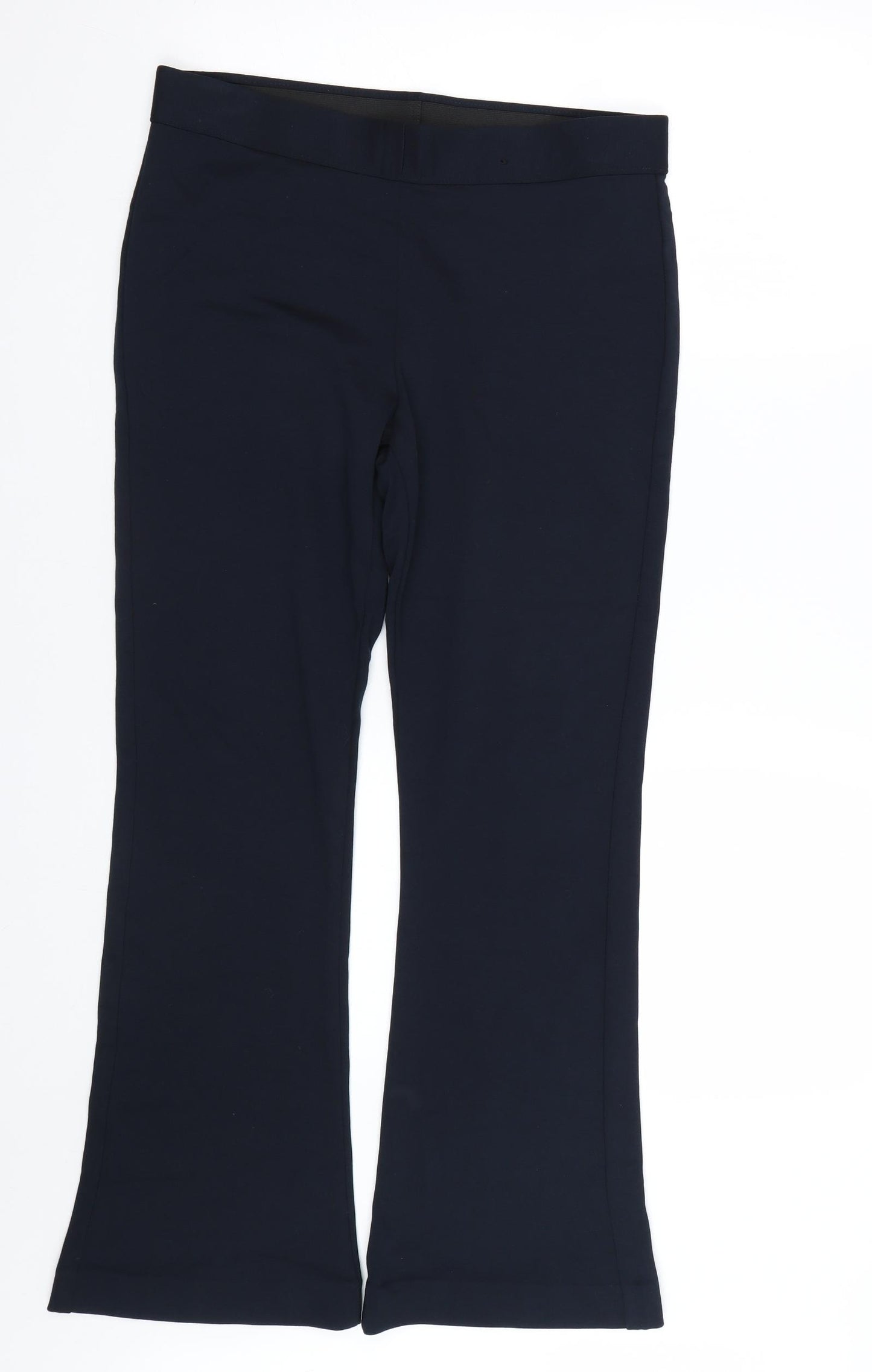 M&S Womens Blue   Capri Trousers Size 12 L27 in