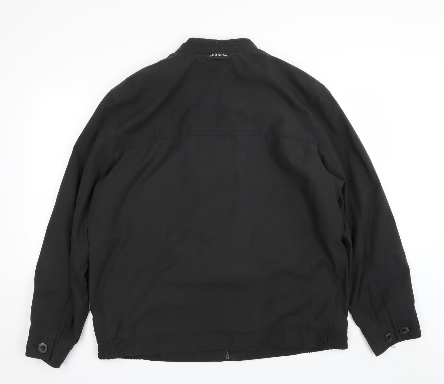 Douglas Mens Black   Jacket Coat Size M