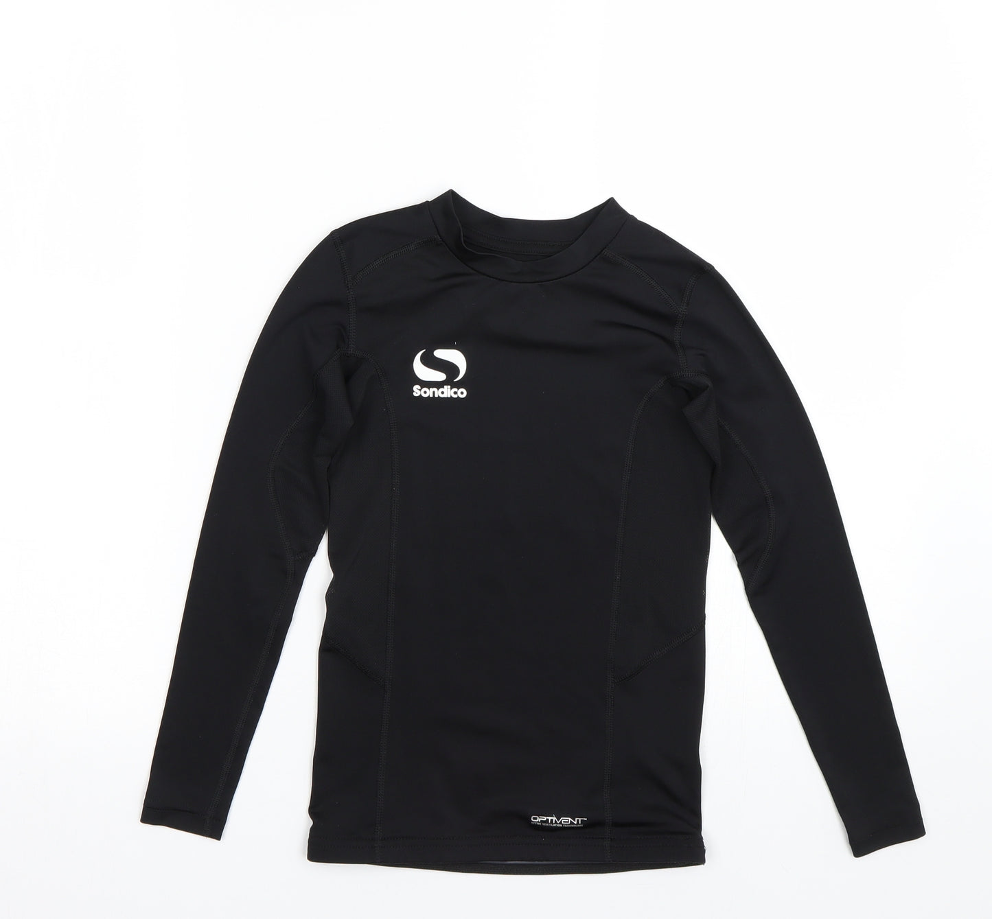 Sondico Boys Black   Basic T-Shirt Size 9-10 Years