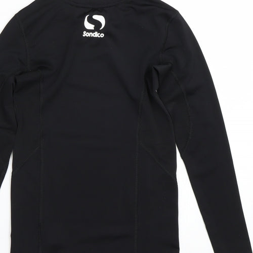 Sondico Boys Black   Basic T-Shirt Size 9-10 Years