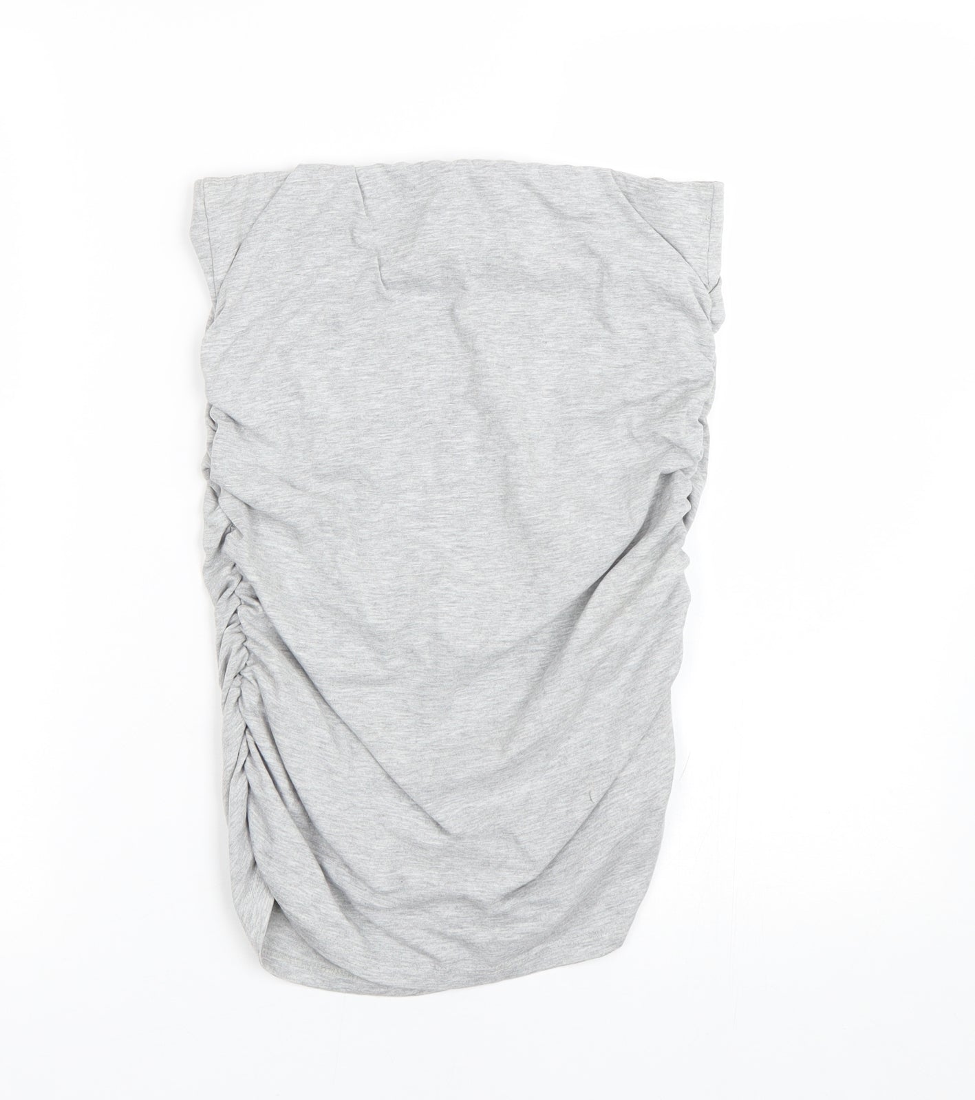 Dorothy Perkins Womens Grey   Wrap T-Shirt Size 10