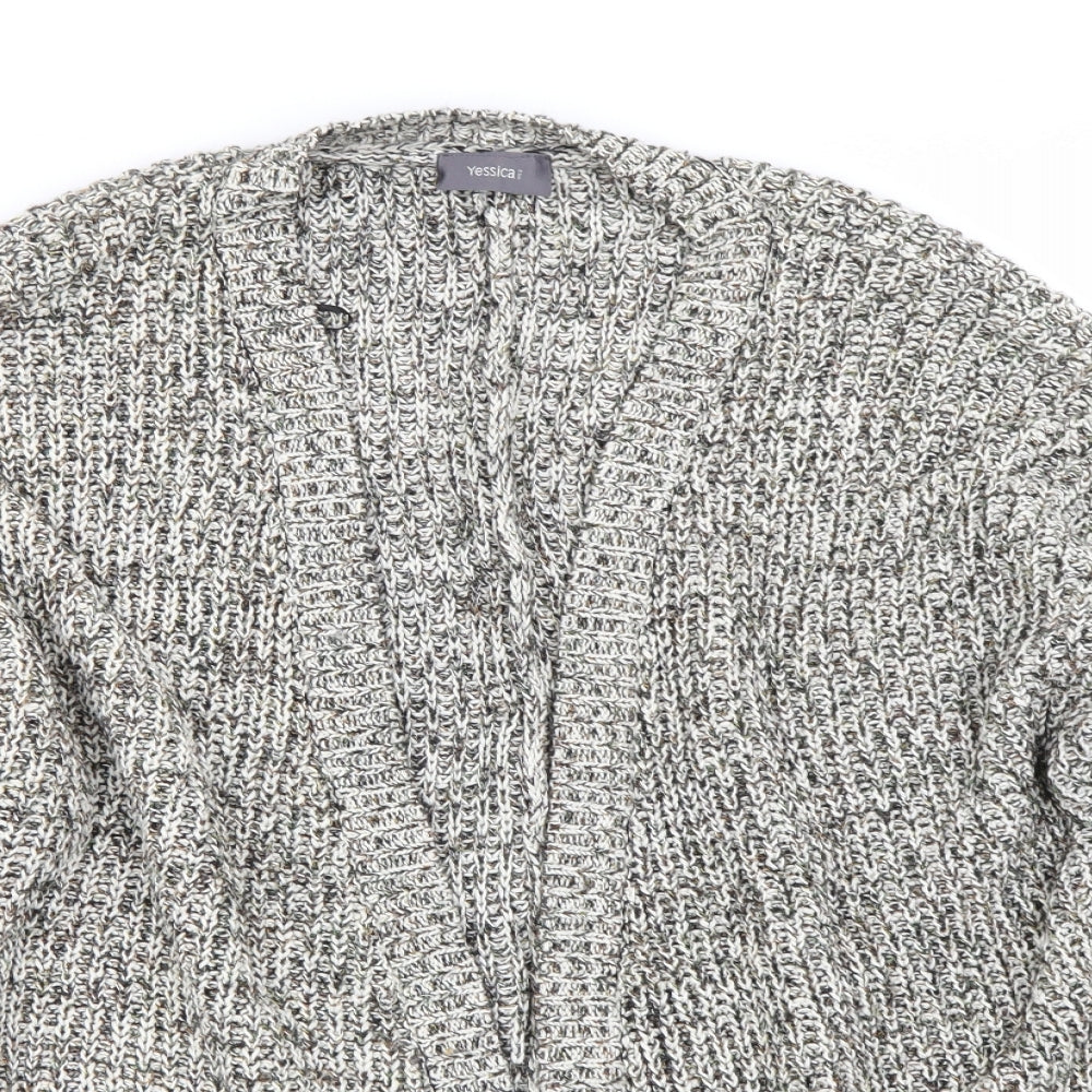 Yessica Womens Multicoloured   Cardigan Jumper Size M