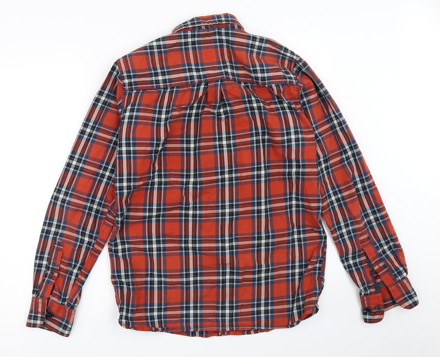 Fat Face Mens Red Check   Button-Up Size S