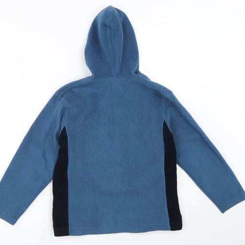 BHS Boys Blue  Fleece Jacket  Size 7-8 Years  - Bart Simpson