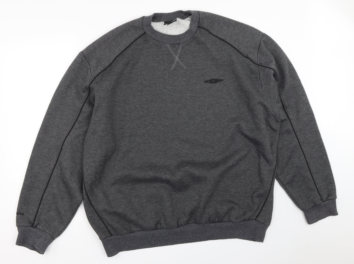 Umbro Mens Grey   Pullover Sweatshirt Size 3XL