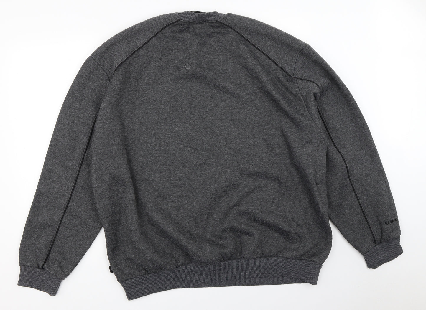 Umbro Mens Grey   Pullover Sweatshirt Size 3XL