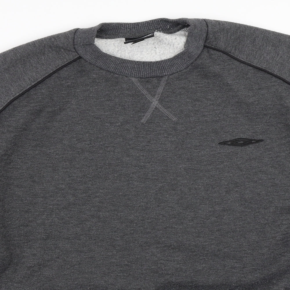 Umbro Mens Grey   Pullover Sweatshirt Size 3XL